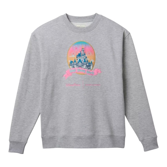 Stoney Clover Lane Tops - 2024 Walt Disney World Crest Women Pullover Sweatshirt Stoney Clover Lane XL